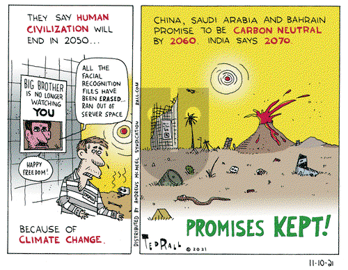 Ted Rall - Wednesday November 10, 2021 Comic Strip