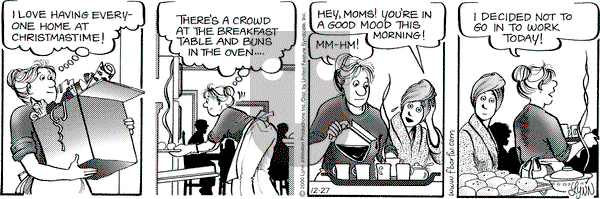 For Better or For Worse on Wednesday December 27, 2000 Comic Strip