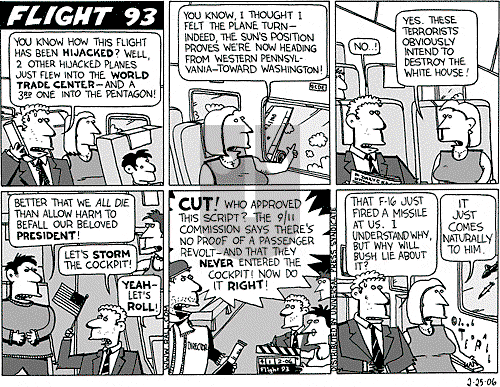 Ted Rall on Saturday February 25, 2006 Comic Strip