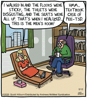 The Argyle Sweater on Monday May 12, 2025 Comic Strip