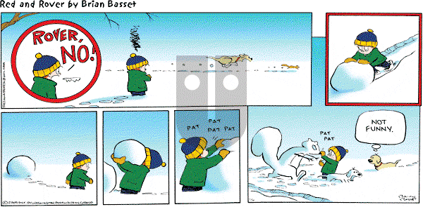 Red and Rover on Sunday January 4, 2009 Comic Strip