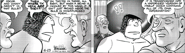 Alley Oop on Saturday June 23, 2007 Comic Strip