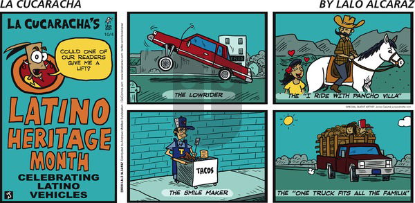 La Cucaracha on Sunday October 4, 2020 Comic Strip