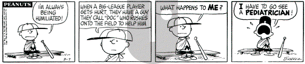 Peanuts on Saturday March 7, 1964 Comic Strip