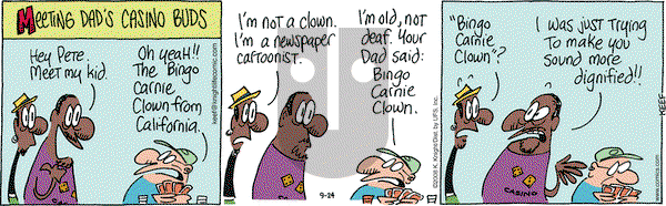 The Knight Life on Wednesday September 24, 2008 Comic Strip