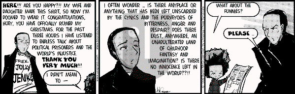 The Boondocks on Thursday July 26, 2007 Comic Strip