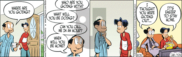 Baldo on Friday August 30, 2019 Comic Strip