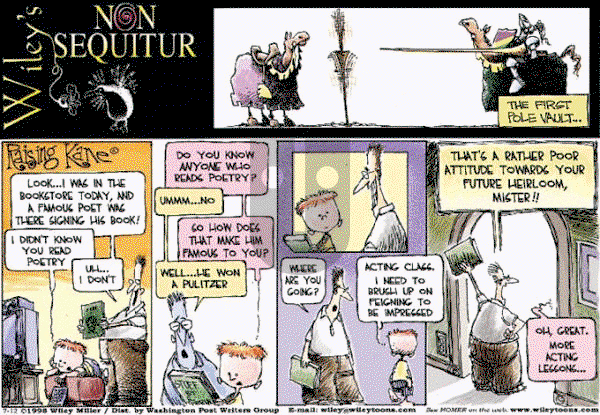 Non Sequitur on Sunday July 12, 1998 Comic Strip
