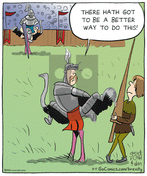 Brevity on Saturday March 17, 2012 Comic Strip