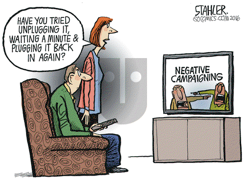 Jeff Stahler on Wednesday April 13, 2016 Comic Strip