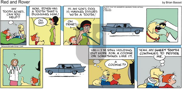 Red and Rover on Sunday May 2, 2021 Comic Strip