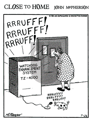 Close to Home on Tuesday July 26, 1994 Comic Strip
