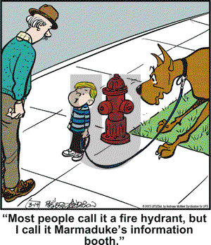 Marmaduke on Friday March 14, 2025 Comic Strip