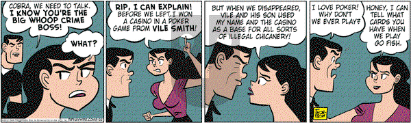 Rip Haywire - Wednesday August 22, 2012 Comic Strip