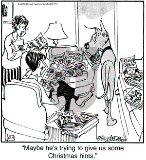 Marmaduke on Monday December 11, 2000 Comic Strip