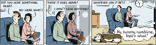 Fred Basset on Tuesday February 21, 2012 Comic Strip