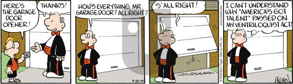 Drabble on Monday September 28, 2009 Comic Strip
