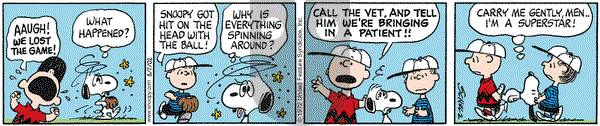 Peanuts on Wednesday August 7, 2002 Comic Strip
