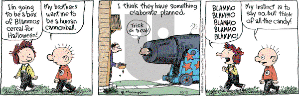 Cul de Sac on Saturday October 12, 2019 Comic Strip
