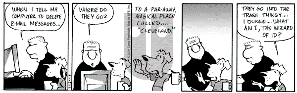 Barkeater Lake on Friday November 9, 2007 Comic Strip