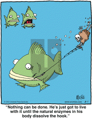 In the Bleachers on Friday August 1, 2003 Comic Strip
