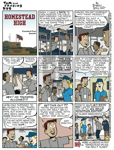 Tom the Dancing Bug on Monday March 4, 2019 Comic Strip
