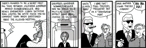 Clear Blue Water on Tuesday August 15, 2006 Comic Strip