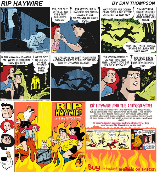Rip Haywire on Sunday October 29, 2017 Comic Strip