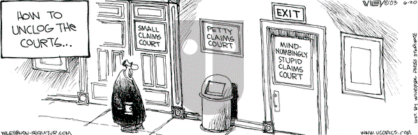 Non Sequitur on Friday June 20, 2003 Comic Strip