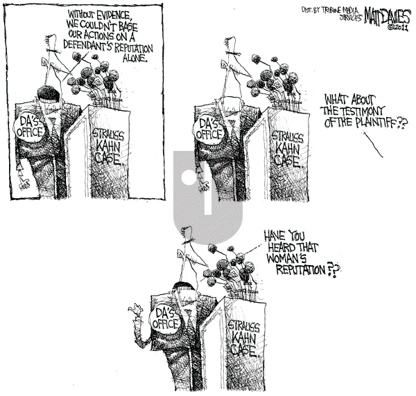 Matt Davies on Wednesday August 24, 2011 Comic Strip