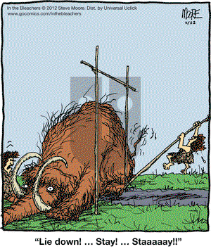 In the Bleachers on Wednesday February 22, 2012 Comic Strip