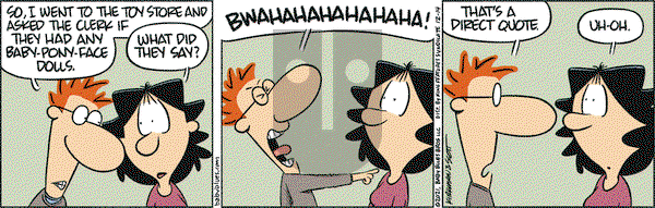 Baby Blues on Tuesday December 14, 2021 Comic Strip