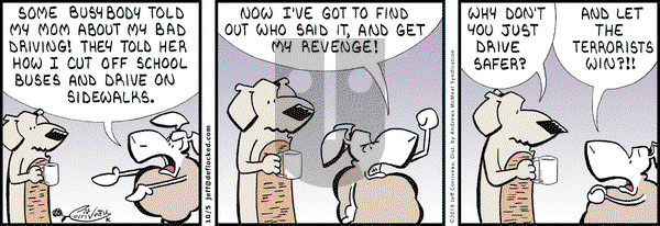 DeFlocked on Saturday October 5, 2019 Comic Strip