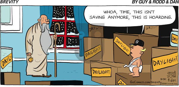 Brevity on Sunday December 30, 2012 Comic Strip