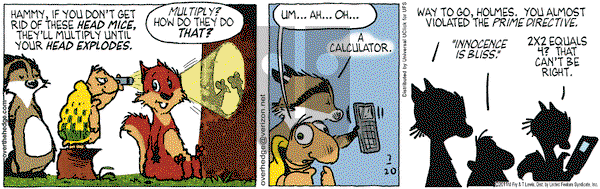 Over the Hedge on Wednesday July 20, 2011 Comic Strip