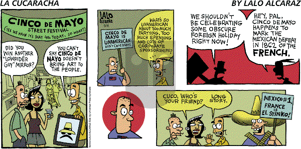 La Cucaracha on Sunday May 4, 2003 Comic Strip