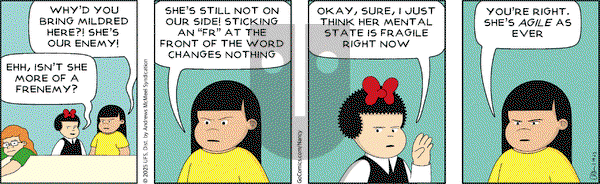 Nancy - Tuesday January 14, 2025 Comic Strip