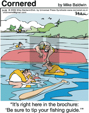 Cornered on Wednesday August 26, 2009 Comic Strip