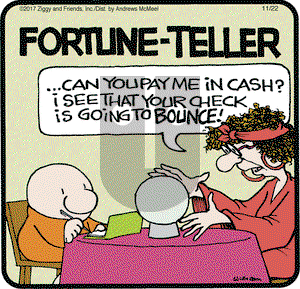 Ziggy on Wednesday November 22, 2017 Comic Strip