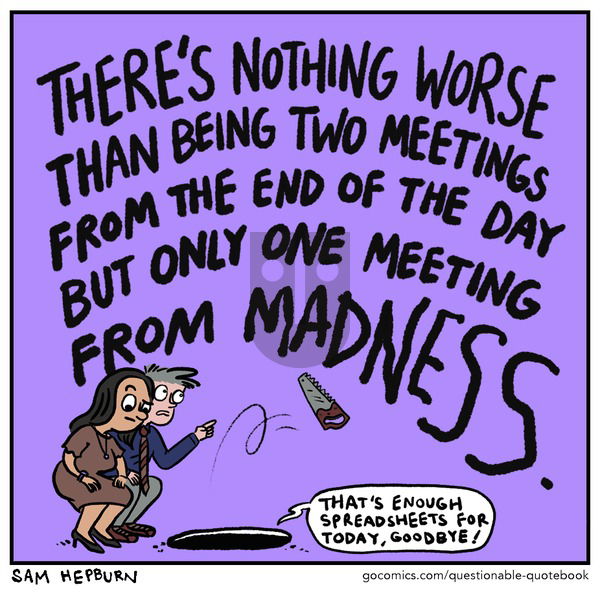 Questionable Quotebook on Sunday March 5, 2023 Comic Strip