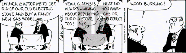 The Born Loser on Tuesday April 22, 2008 Comic Strip