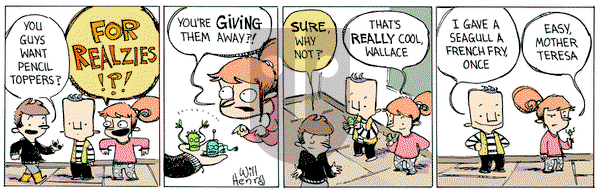 Wallace the Brave on Wednesday February 22, 2017 Comic Strip