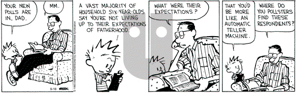 Calvin and Hobbes - Monday September 18, 2023 Comic Strip