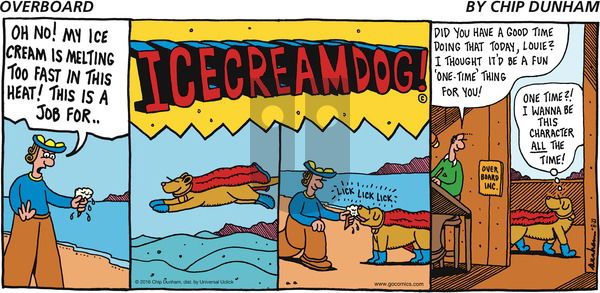 Overboard on Sunday August 21, 2016 Comic Strip
