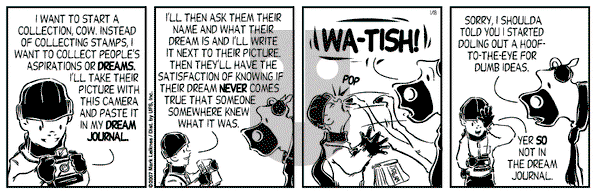 Cow and Boy Classics on Thursday January 18, 2007 Comic Strip
