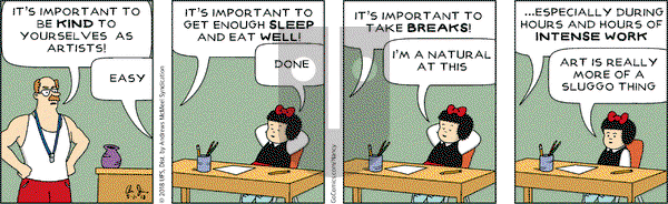 Nancy on Wednesday August 1, 2018 Comic Strip