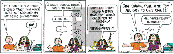 Cathy Classics on Thursday July 3, 2008 Comic Strip