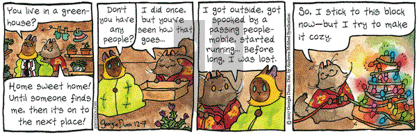 Breaking Cat News on Thursday December 7, 2017 Comic Strip