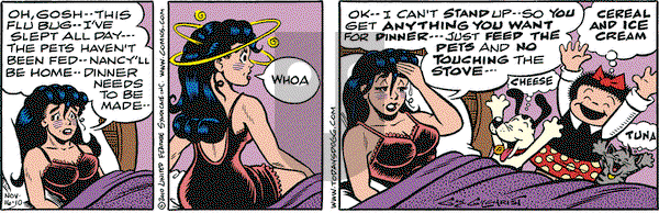 Nancy on Tuesday November 16, 2010 Comic Strip