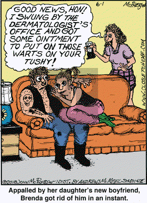 Close to Home on Friday June 1, 2018 Comic Strip